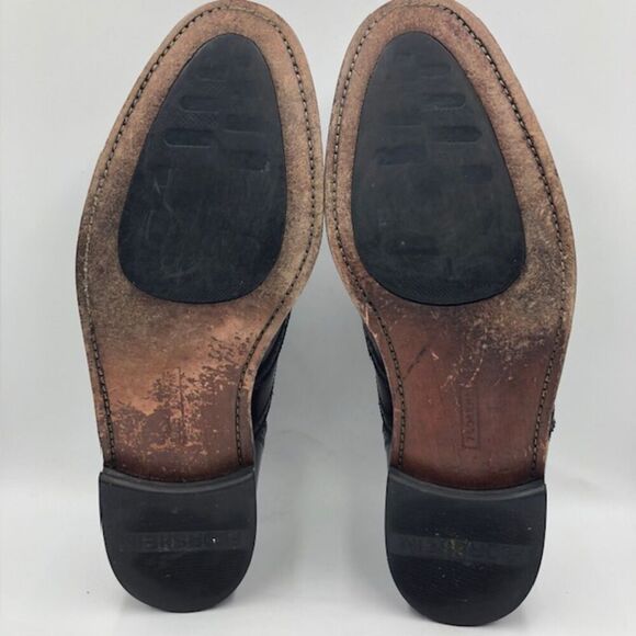Florsheim Men’s Burgundy Leather Wingtip Oxfords Size 12D Vintage main image 7
